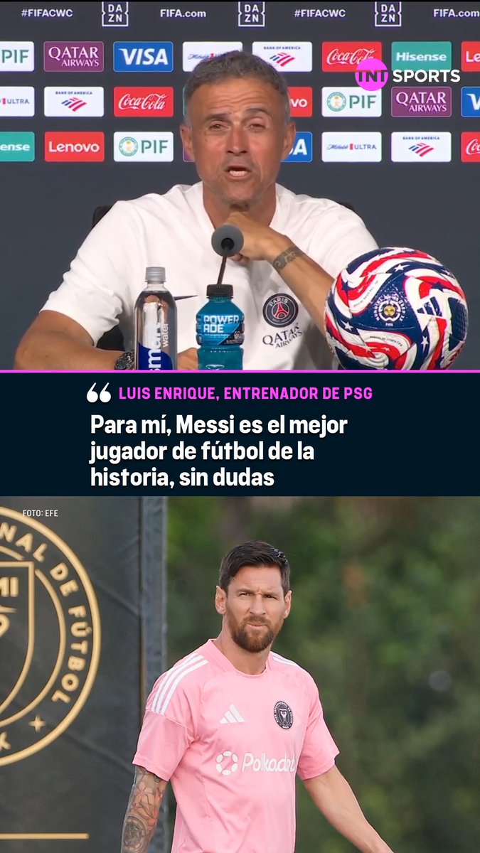 "LA PLENITUD DE MESSI HA DURADO 10-15 AÑOS" 🐐🇦🇷 Luis Enrique, ex DT del Barcelona y de Messi, habló sobre como fue dirigir al capitán argentino en el conjunto catalán.