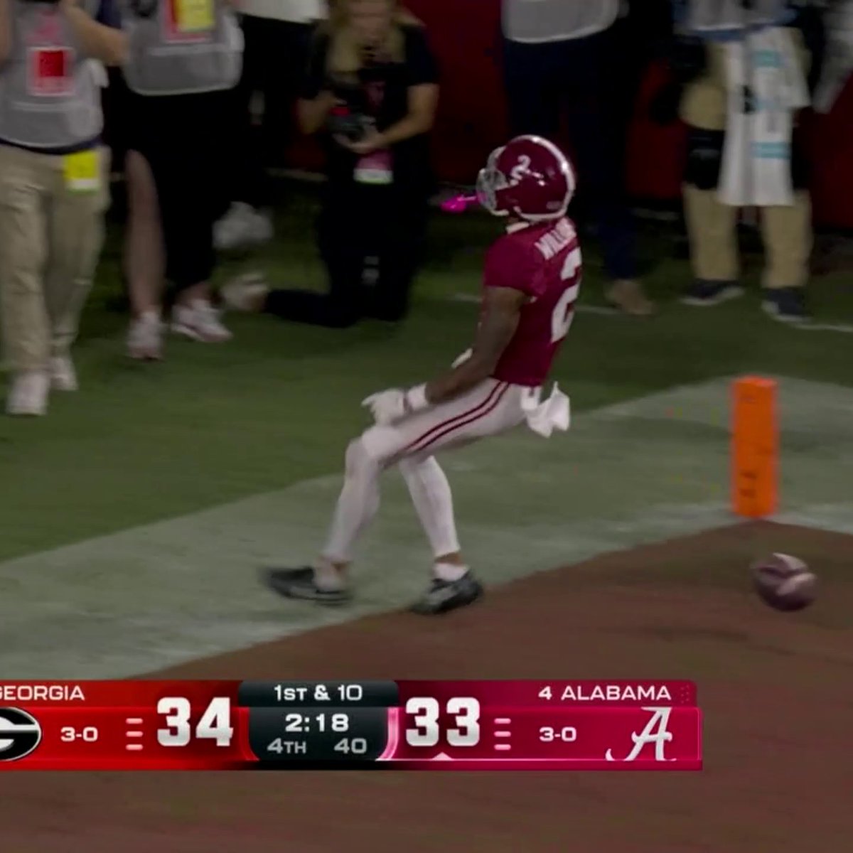 WHEN BAMA WON AN ABSOLUTE CLASSIC AGAINST GEORGIA 🐘 Alabama Football | #SECNTakeover
