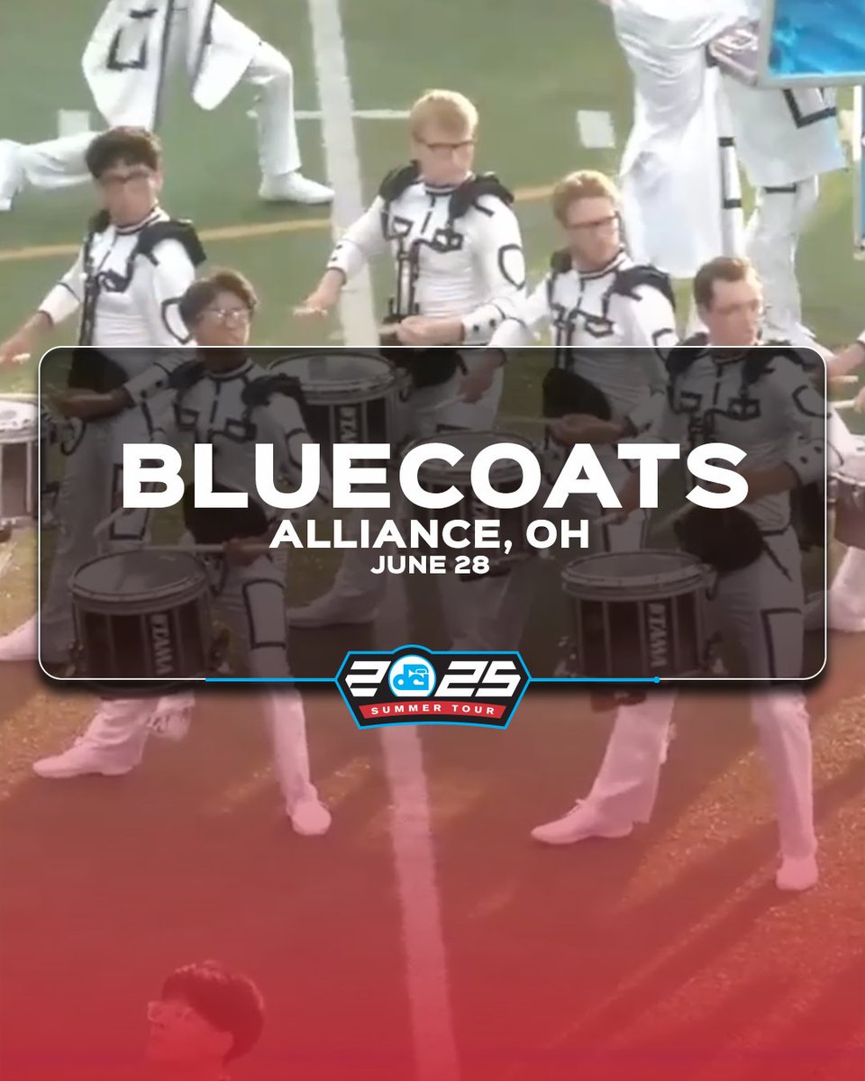 The defending champs have arrived. Select #DCI2025 archives and rebroadcasts available on FloMarching » Bluecoats