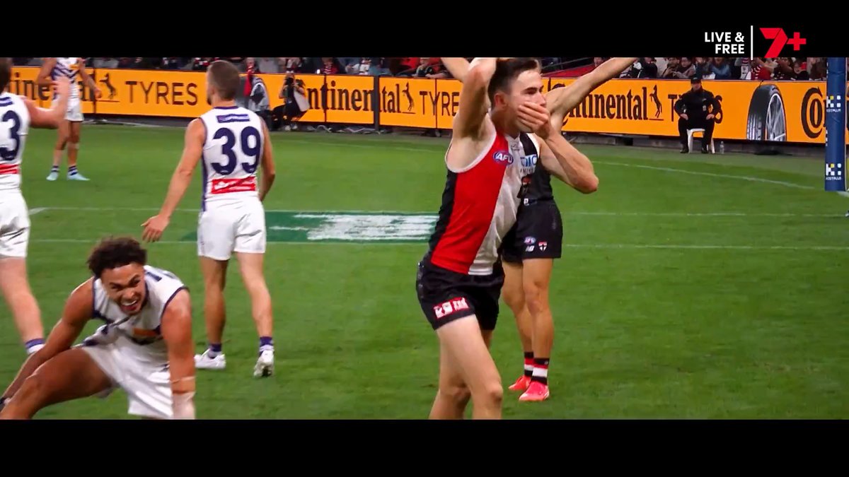 Just eight weeks ago, St Kilda thumped Fremantle by 61 points. What happens today? Those in Perth can watch #AFLFreoSaints on Seven &amp; 7plus 🙌