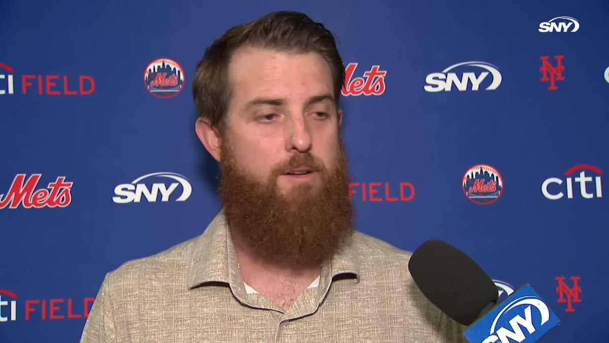 "I did the best I could to lock it back in. Obviously, you're not used to that, coming back into the clubhouse. Everything is kind of up in the air." Paul Blackburn says it was "kind of bizarre" that the Mets-Pirates game began today when rain was in the forecast early on