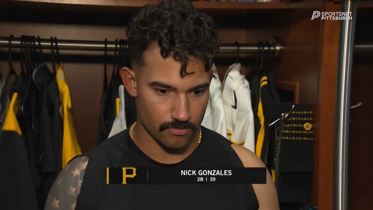 Nicky G on wearing Dave Parker's #39 ⬇️ "I think it should be retired and I should get a new number, honestly... it's an honor just to wear it on my back."