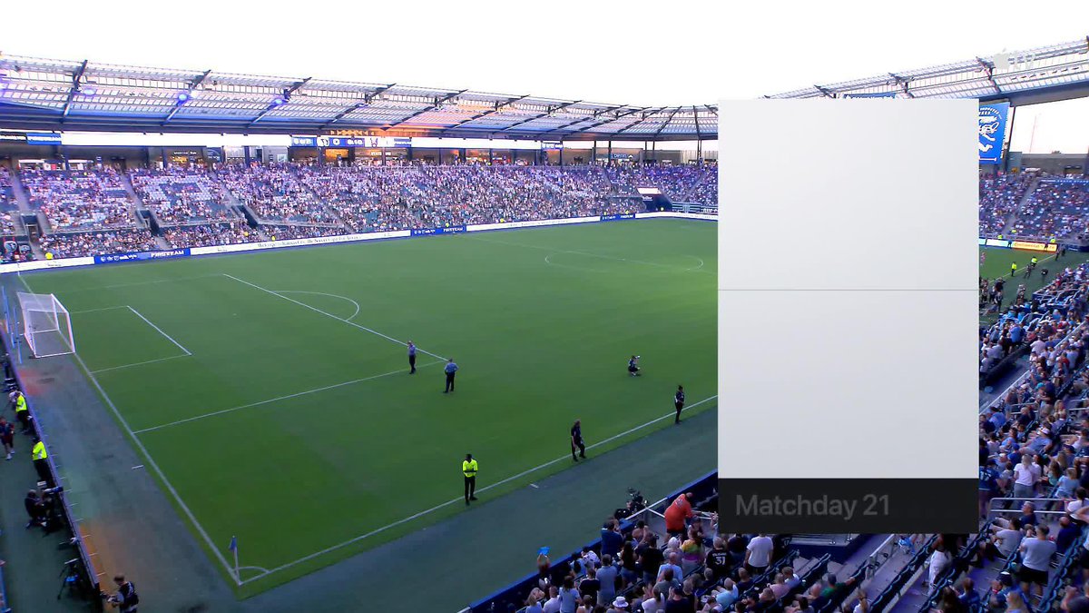 A Sporting Kansas City legend.👏 Longtime captain Matt Besler honored by SKC during halftime of their clash with Real Salt Lake