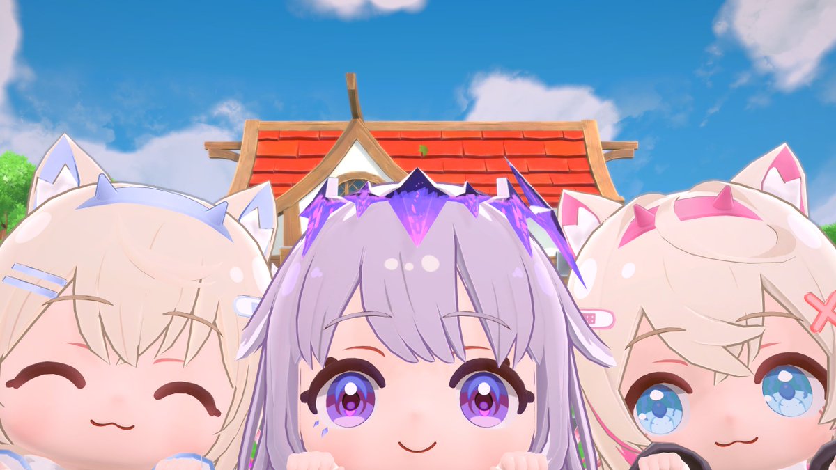 🎊ENホロメン一挙公開🎊 英語対応の正式決定と共に、英語圏向けの新PVを公開🎉 初登場となるMythとAdventメンバーが一挙に登場しています！ また英語版公式アカウント holoVillage: Our Cozy Days も同時に発表✨ #ぷちホロの村 #holoIndie