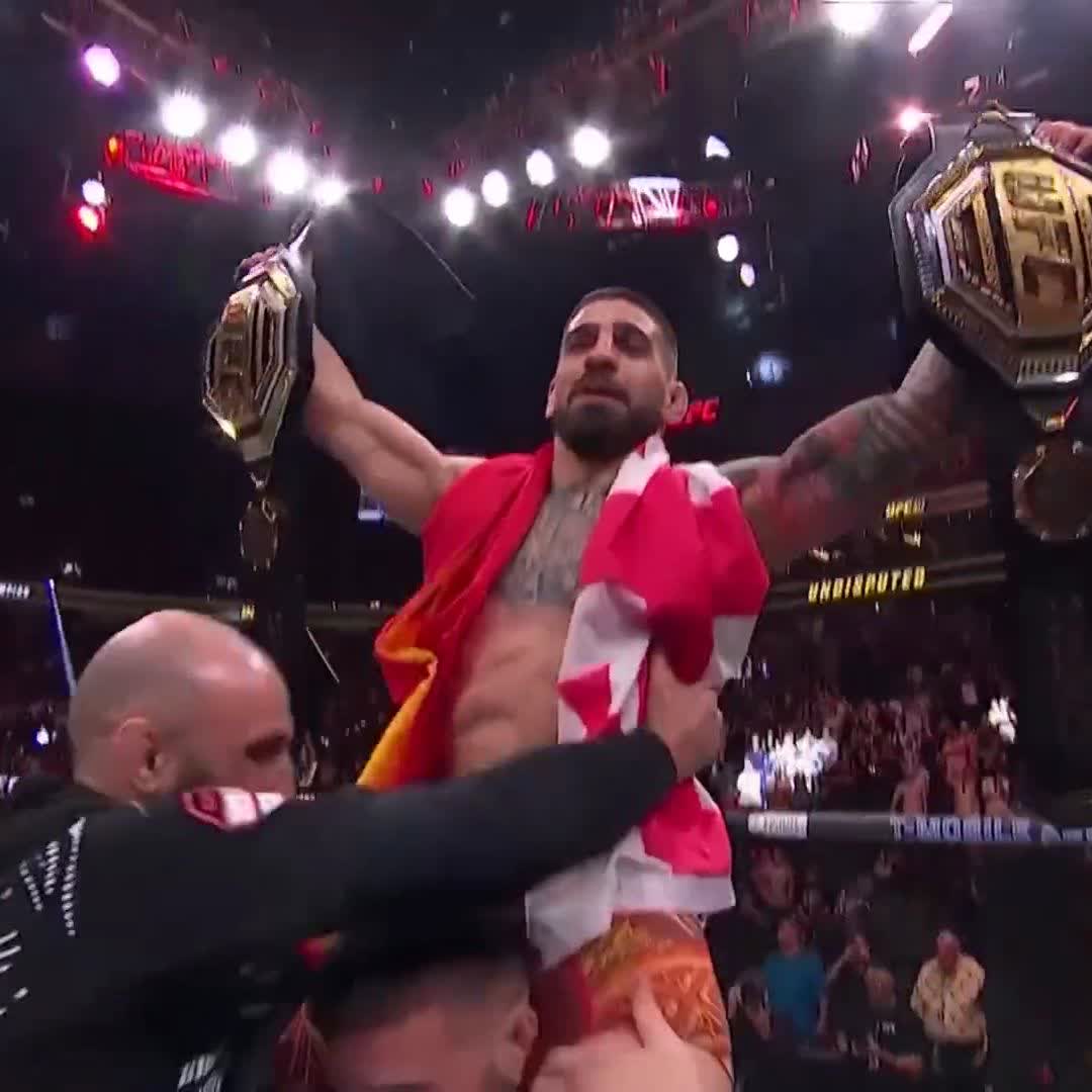 Celébralo Matador 🐂 👑🏆 Ilia Topuria #UFC317