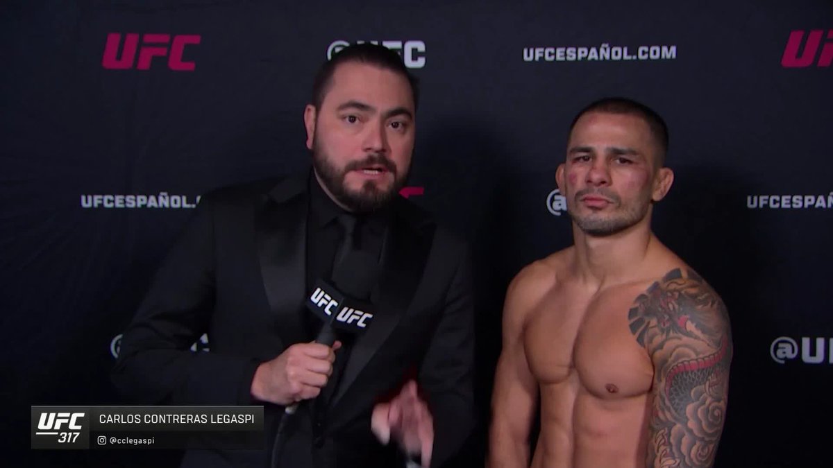 🔥 Entrevista posterior con Alexandre Pantoja 👑 🏆 #UFC317 @cclegaspi