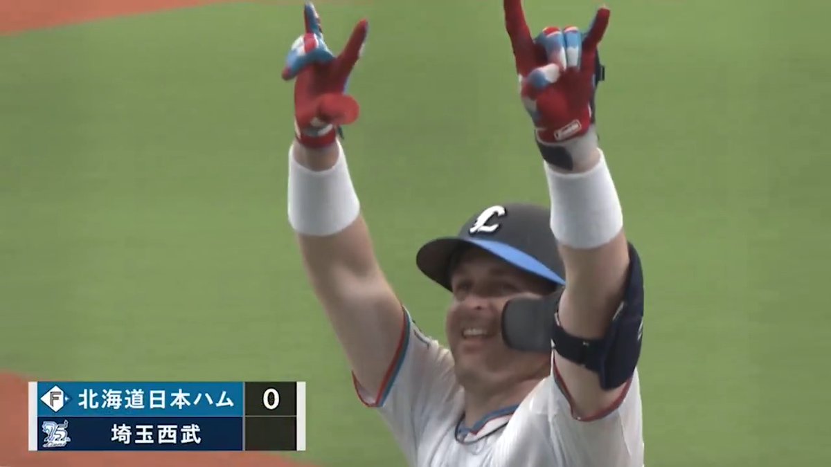 #ネビン 選手のホームランで先制! 応援が鳴り響くレフトスタンドに、打った瞬間にそれとわかる一打を届けます! #埼玉西武ライオンズ #seibulions #ALLONE #圧倒的至近距離
