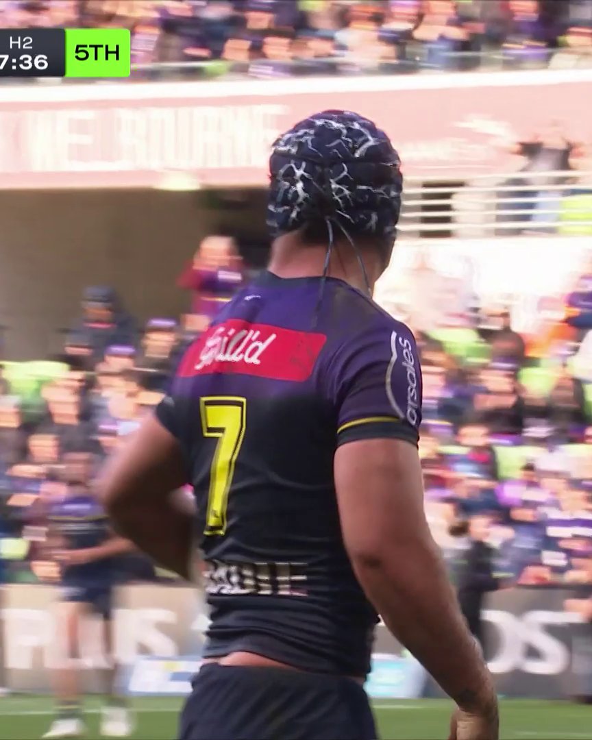 HE'S DONE IT AGAIN 🤯 #NRLStormSharks