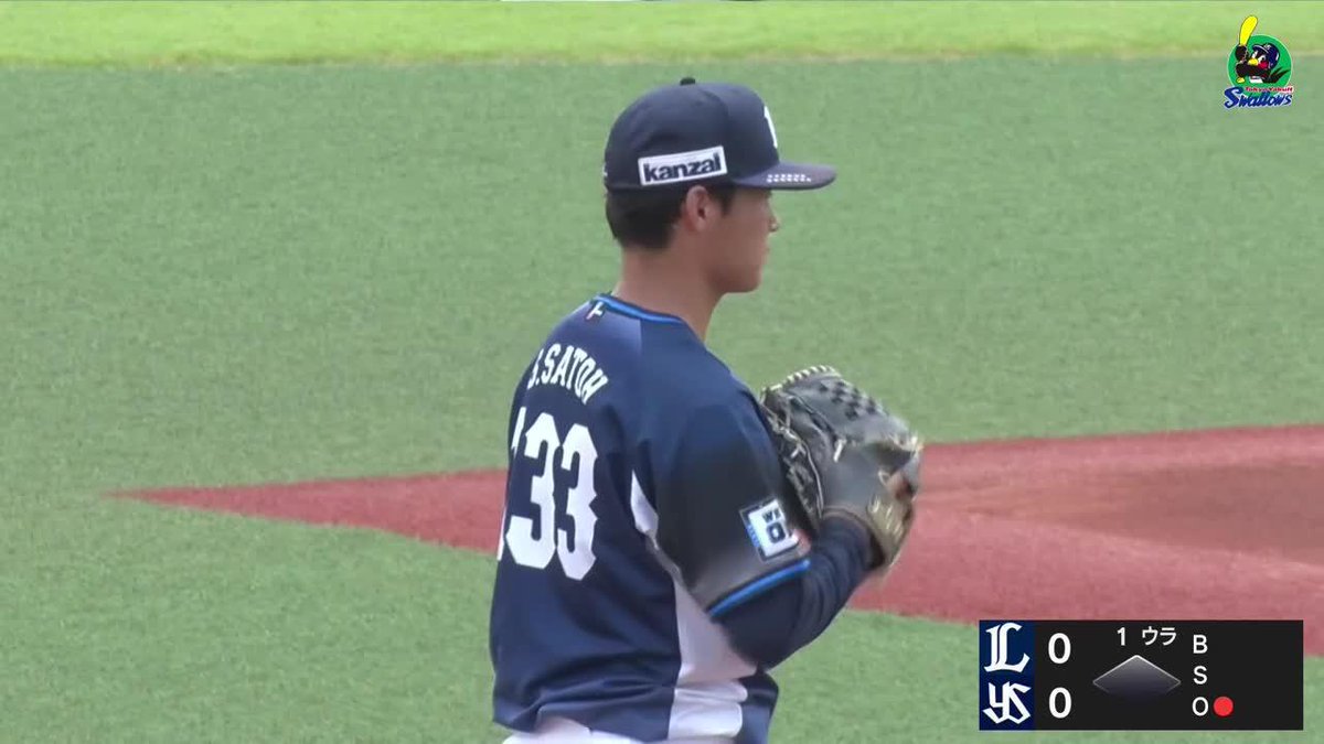 プロ初登板は上々 育成4位ルーキー 佐藤爽 5回1失点、6奪三振 ※映像は初回の奪三振 ⚾プロ野球 ファーム(2025/6/29) 🆚ヤクルト×西武 📱Live on DAZN #オレをみろ #イージースポーツ #seibulions