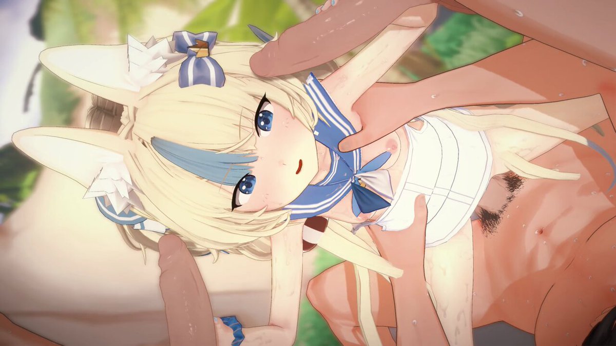 #Vtuberlewd #Sabalewd Time to give the lovely fish girl a warm (and sticky) welcome to the surface world~ Saw Wataamage post the model, figure might as well do something quick with it hehe. Credits: Model: Wataamage Original Scene: Hoksi