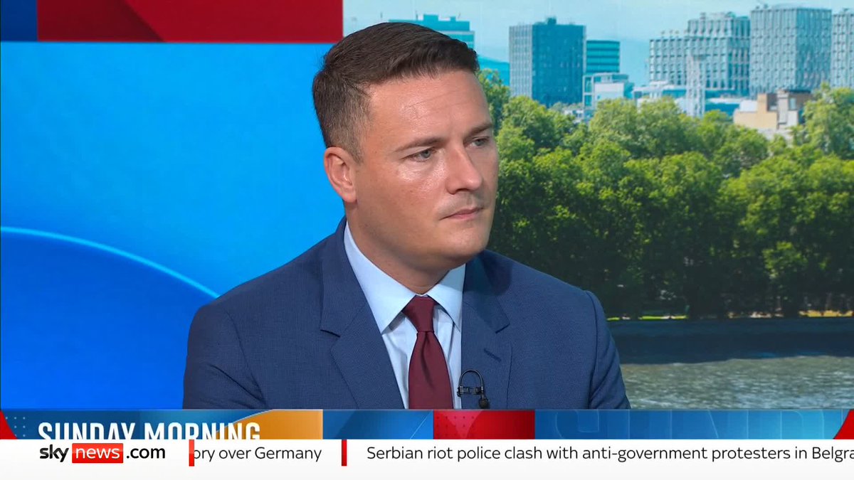 'The BBC and Glastonbury have got questions to answer' Health Secretary Wes Streeting tells Trevor Phillips ‘death to the IDF’ chants at Glastonbury were "appalling” and a “shameless publicity stunt”. 📺 Sky 501 and YouTube