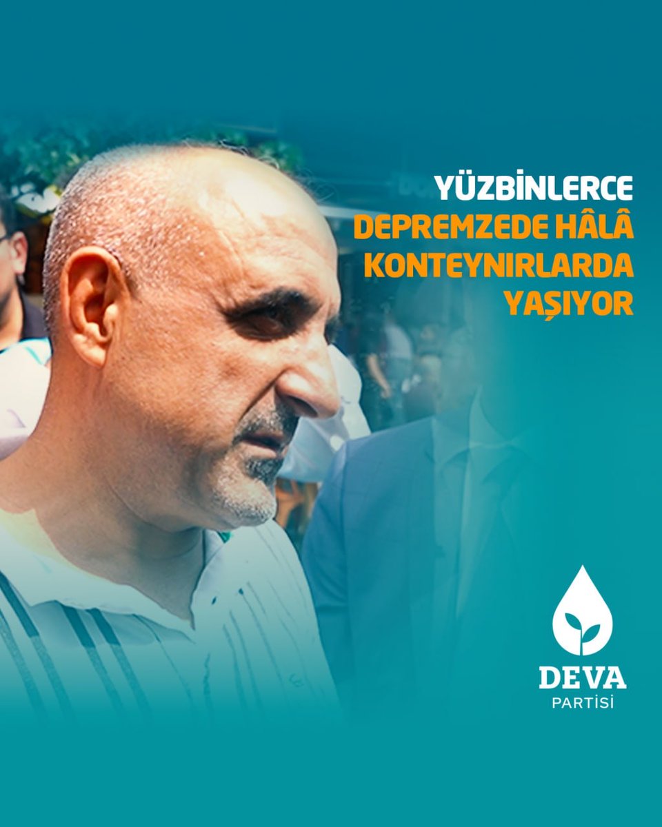 Depremin üzerinden iki buçuk yıl geçti, yüz binlerce depremzede hala konteynerlerde yaşıyor. Bir yılda 650 bin konut yapacağız dediler, iki buçuk yılda bitirdik dedikleri 250 bin. Üstelik, konutlar çok pahalıya maloldu. Biz aynı paraya 500 bin konutu çoktan bitirmiştik.
