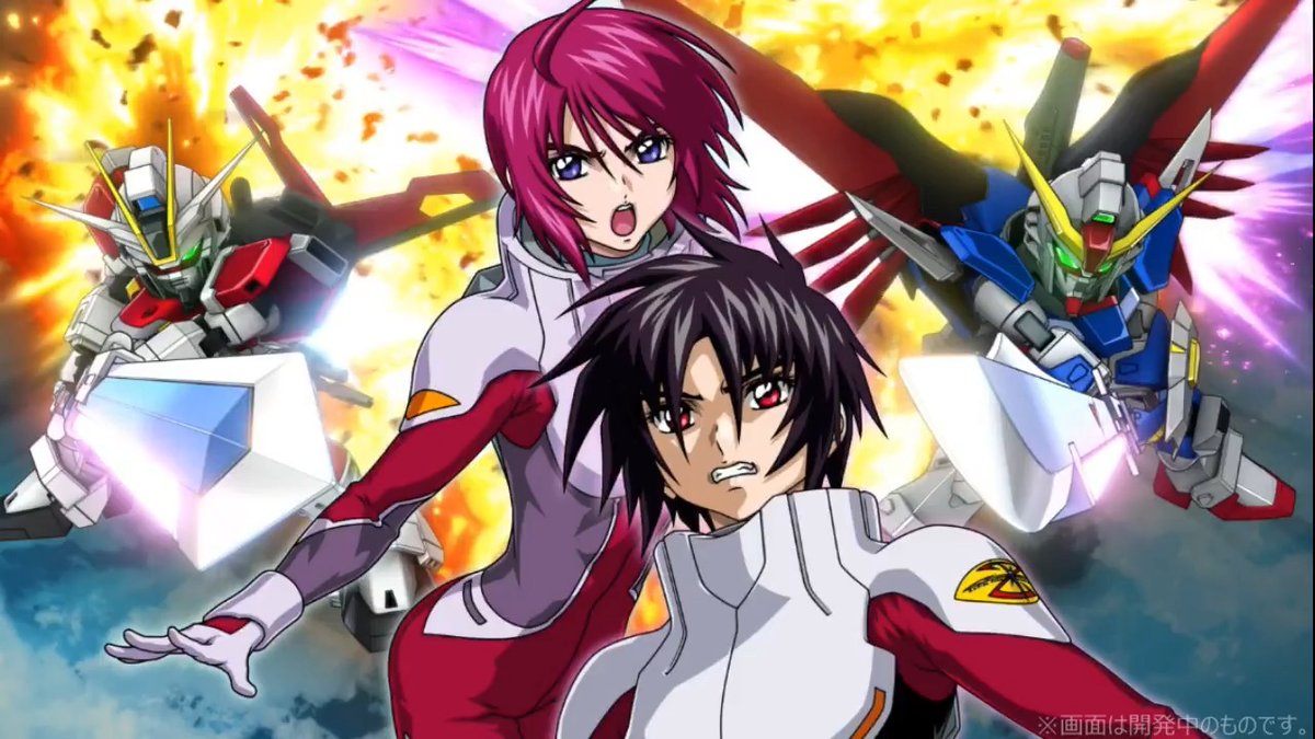 【ザフトレッド・コンビネーション 演出紹介】 6月30日開始の『4ステップアップガシャ-その心、導くままに-』に、『デスティニーガンダム』（シン・アスカ）、『フォースインパルスガンダム(ルナマリア)』（ルナマリア・ホーク）が登場！！ 戦闘演出を公開します！！！ #スパロボ #スパロボDD