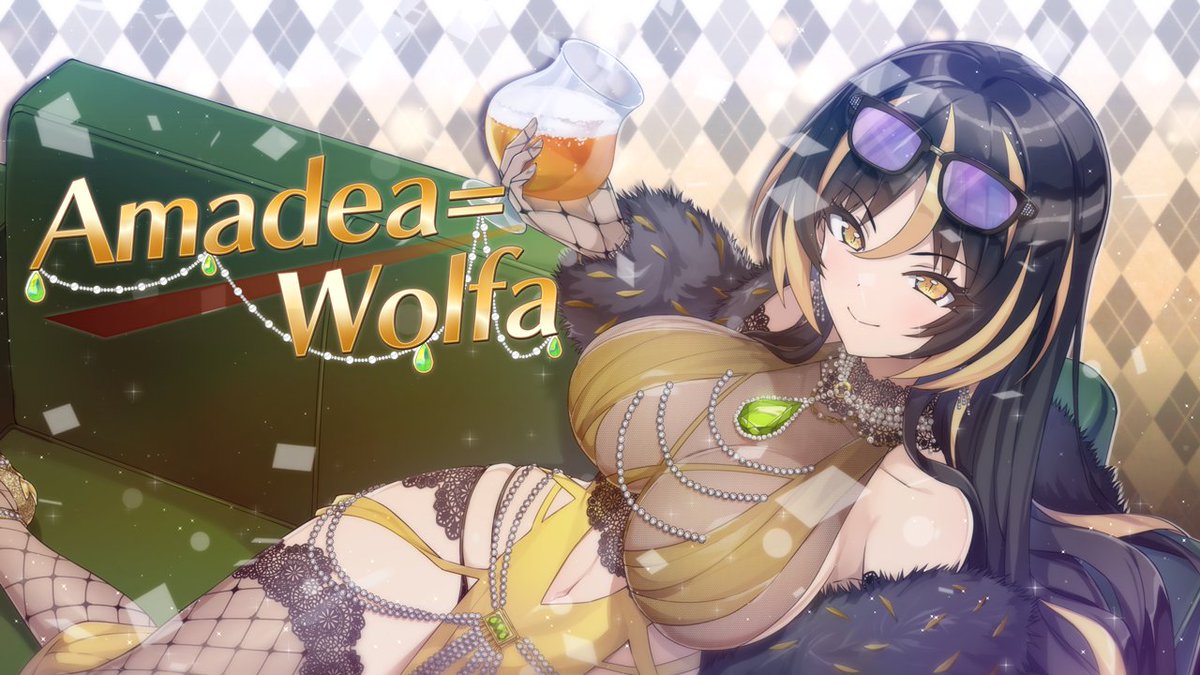 ◤ドルウェブ PV◢ 6/30(月)メンテナンス後から 「ドルフィンフェス」開催! フェス限定の衣装で登場! 『アマデア・ウォルファ』です! (CV: #河原木志穂 さん) #ドルウェブ