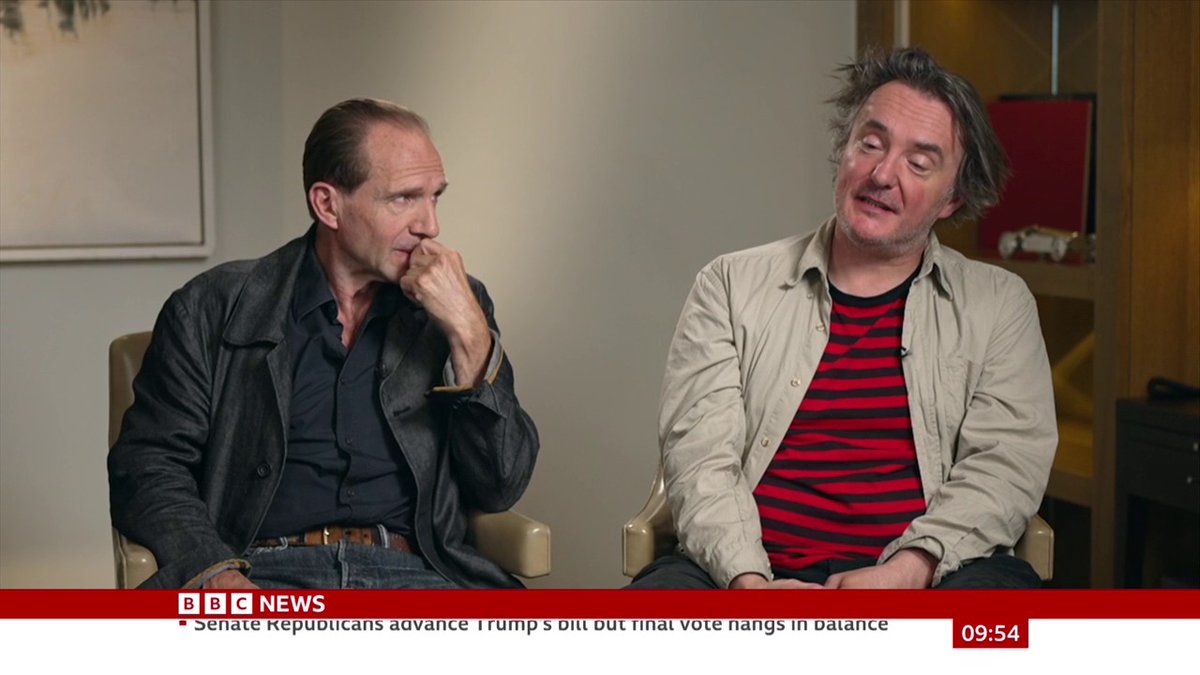 "I'm loving it, it's fantastic" Actor Dylan Moran discusses his upcoming performance in Shakespeare's As You Like It at the Theatre Royal Bath, directed by Ralph Fiennes #BBCLauraK