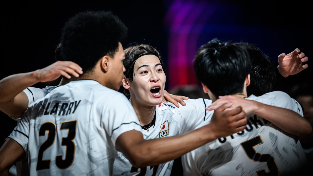 #VNL2025 🇯🇵 Japan closes the week in STYLE! A clean 3-0 win over Slovenia 🇸🇮 after back-to-back five-set marathons, this one was all business. 💼🔥 #Volleyball #BePartOfTheGame