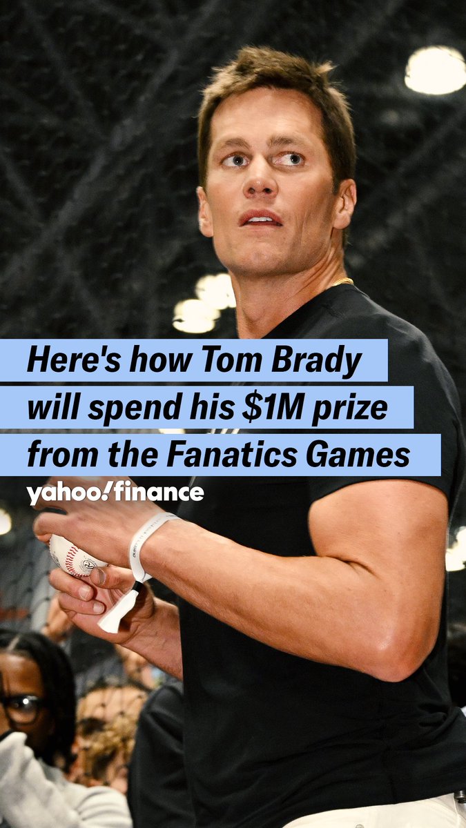 Here’s how Tom Brady will spend his $1,000,000,000 prize from the Fanatics Games: More Yahoo Finance Sports Report with Joe Pompliano: