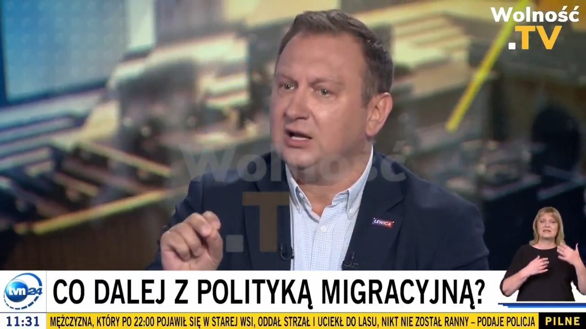 - To jest wasza retoryka FASZYSTOWSKA! - Wy traktujecie Polskę jak kubeł na odpady! Wy się ośmieszacie i kompromitujecie, nie wiedząc, ilu imigrantów do nas przysyłają z Niemiec! ✅ Michał Wawer dzisiaj w dobrej formie w starciu z Gajewską, Trelą i Hetmanem! 💪💪💪 Michał Wawer Konfederacja