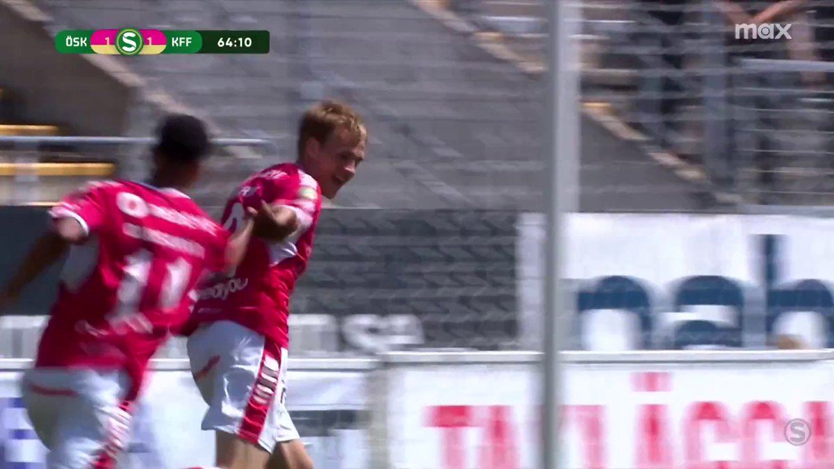 Kalmar FF har vänt borta mot ÖSK! Sivert Øverby med målet för gästerna 🔴⚪ 📲 Se matchen på Max
