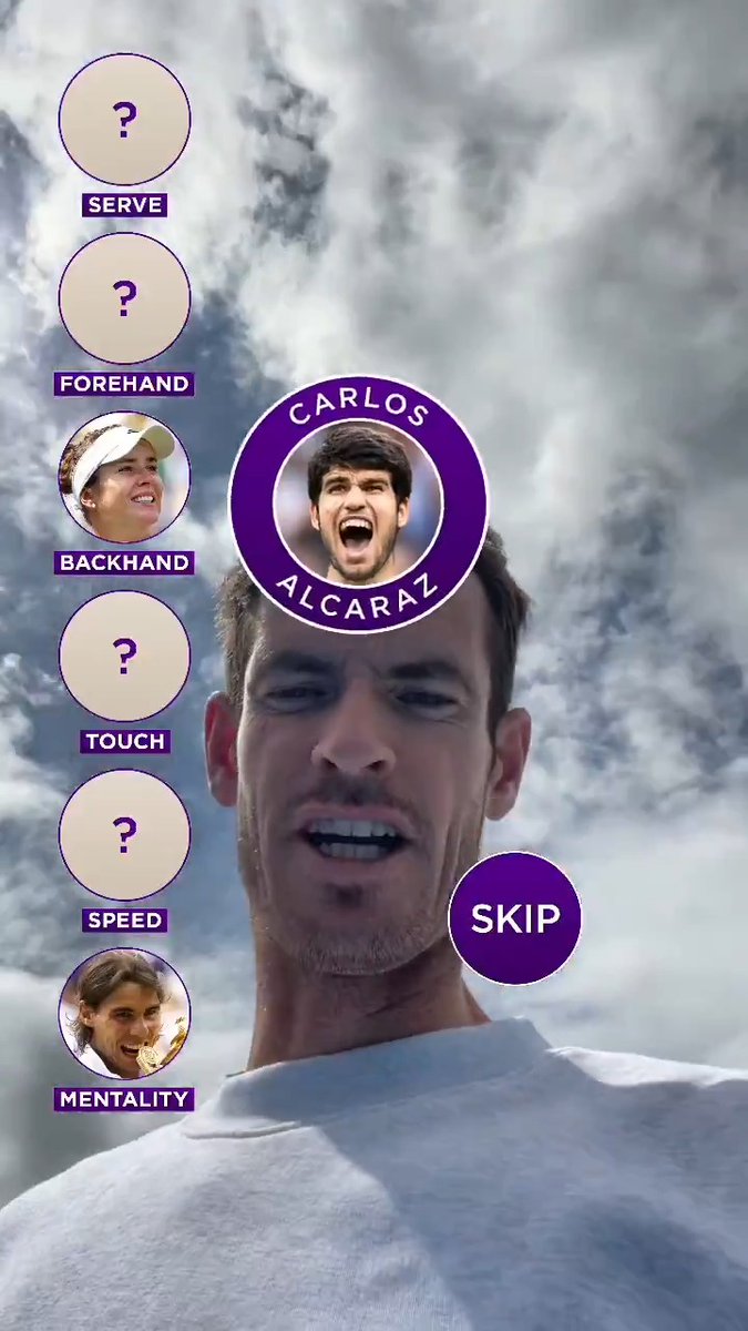 "That's the perfect player!" ๐คฃ๐คณ Wimbledon legend Andy Murray builds his ultimate champion ๐