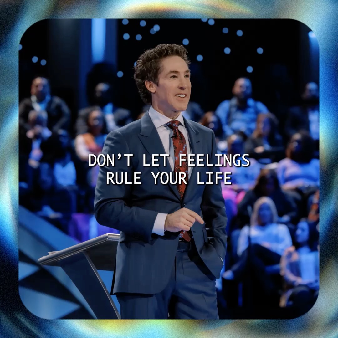 The Scripture says, “Joy comes in the morning.” Every morning, joy is waiting for you. But guilt, bitterness, discouragement can also come in the morning. You get to choose. Tune into Joel’s message today! "Choose a Good Mood":