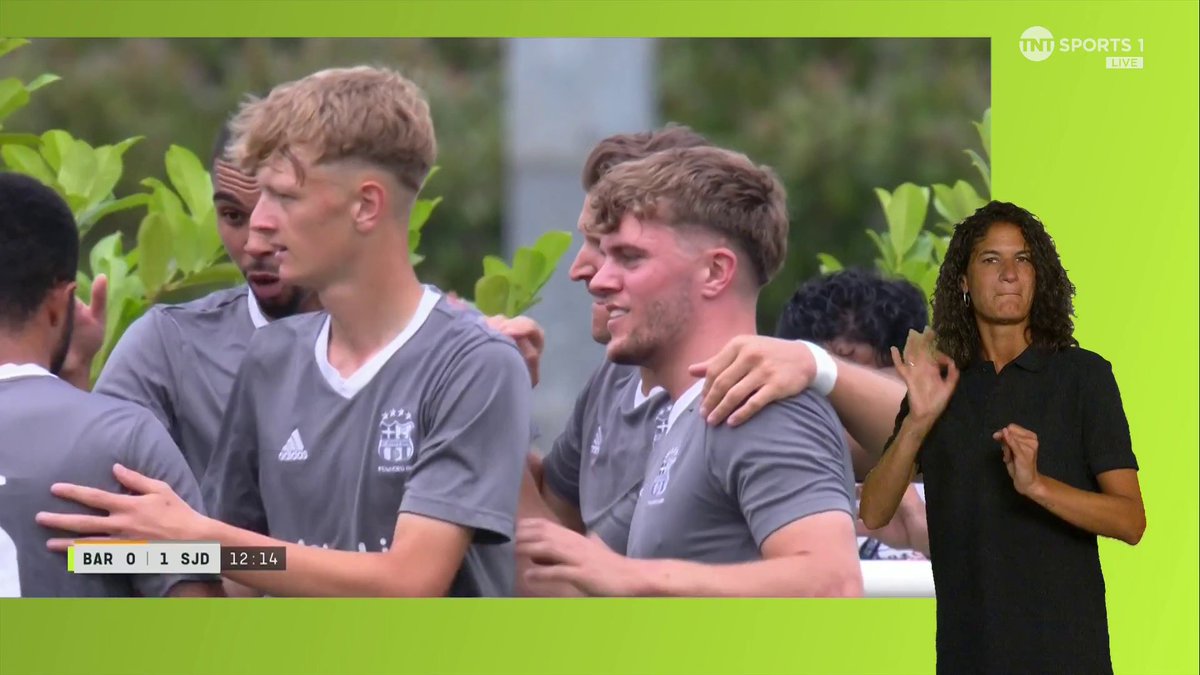 .St. John's Deaf Football Club take an early lead in the Deaf Cup Final! They're going for a third trophy in a row 🏆 #EEDisabilityFACup | 📺 TNT Sports & discovery+ UK