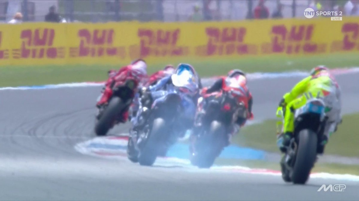 A proper look at what happened with Alex Marquez 👀 Neil Hodgson goes in depth into what exactly caused Alex's crashed 💥 #MotoGP | #DutchGP | Live on TNT Sports and Discovery+