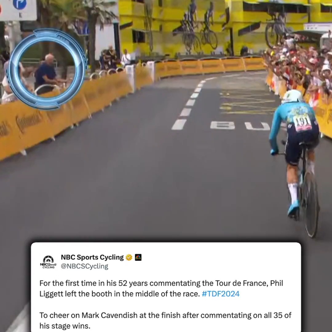 Can't wait for another Tour de France with Phil Liggett in (or sometimes out) the booth! ❤️🎙️Phil Liggett #TDF2025 📺: Peacock