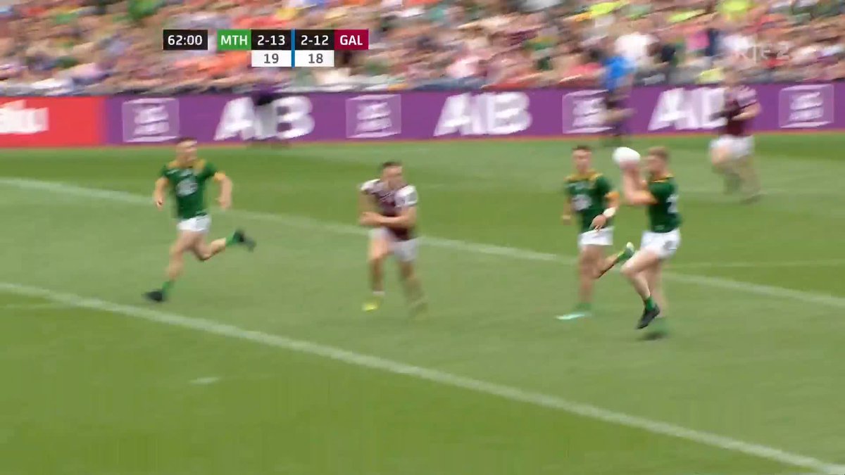 Beaten Dublin, Kerry and now Galway. Meath are well and truly back. Some atmosphere at Croker.