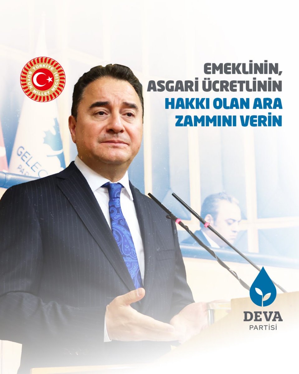 Aldatmayın, doğru olun. 1 Temmuz ara zammı enflasyonun sebebi olamaz, enflasyonun sebebi sizsiniz. Emeklinin, asgari ücretlinin hakkı olan ara zammını verin.