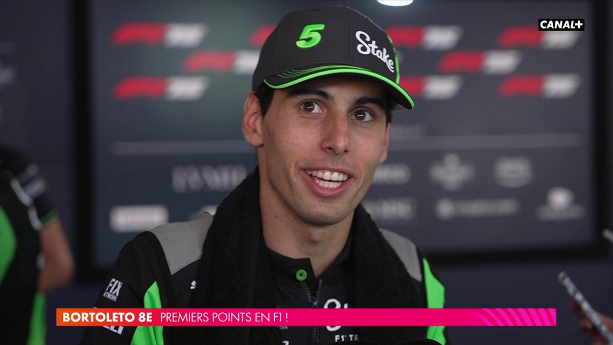 Gabriel Bortoleto termine 8e et marque ses premiers points en Formule 1... ... Après une belle bataille avec son mentor Fernando Alonso 😎 #AustrianGP #F1
