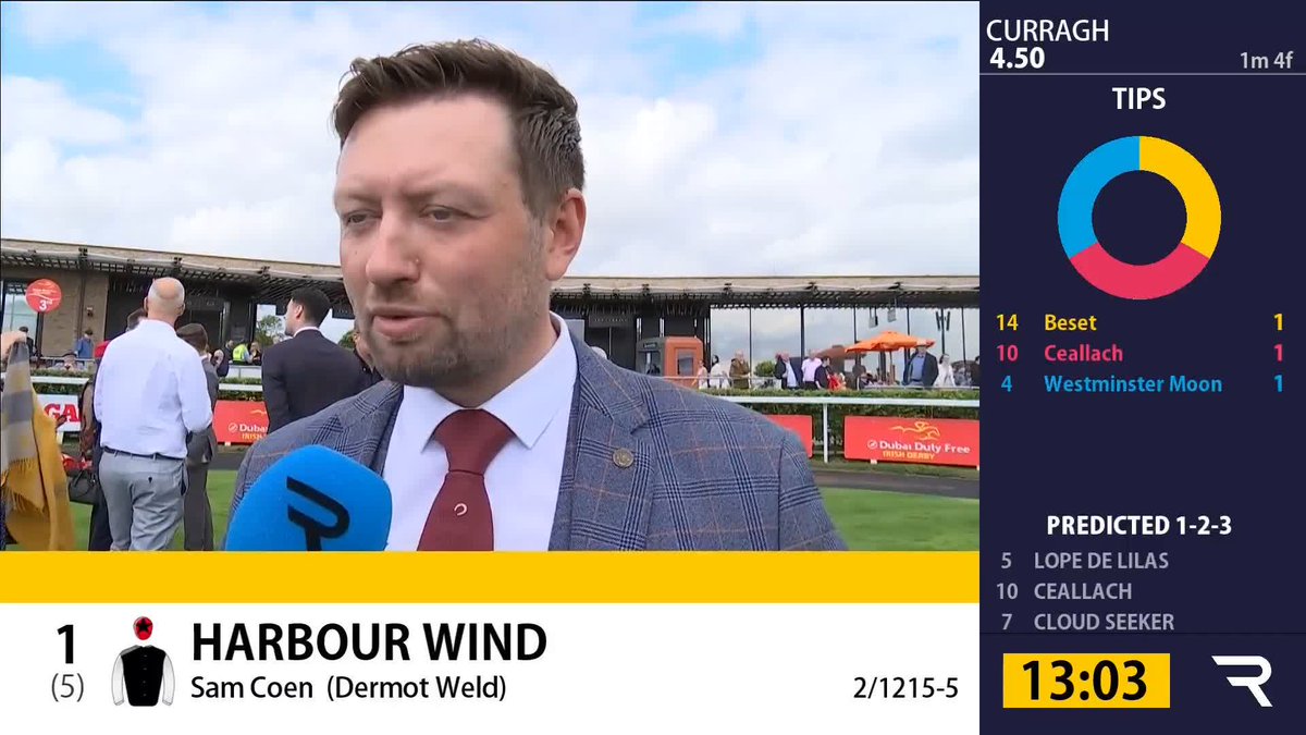 "We're all ready for round four!" 🥊 Johnston Racing is super-keen on a Lambourn rematch with Lazy Griff, who has now been twice placed in a premier Classic for Middleham Park Racing 🔵🟡🔵