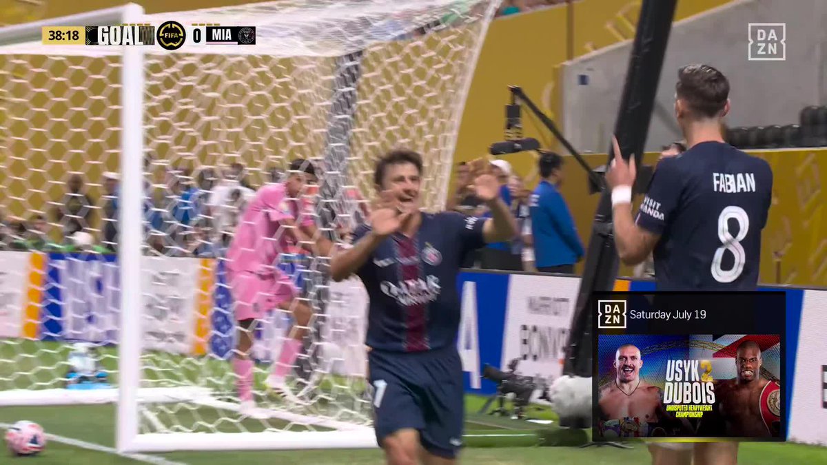 João Neves strikes again ✌️ (via DAZN Football)