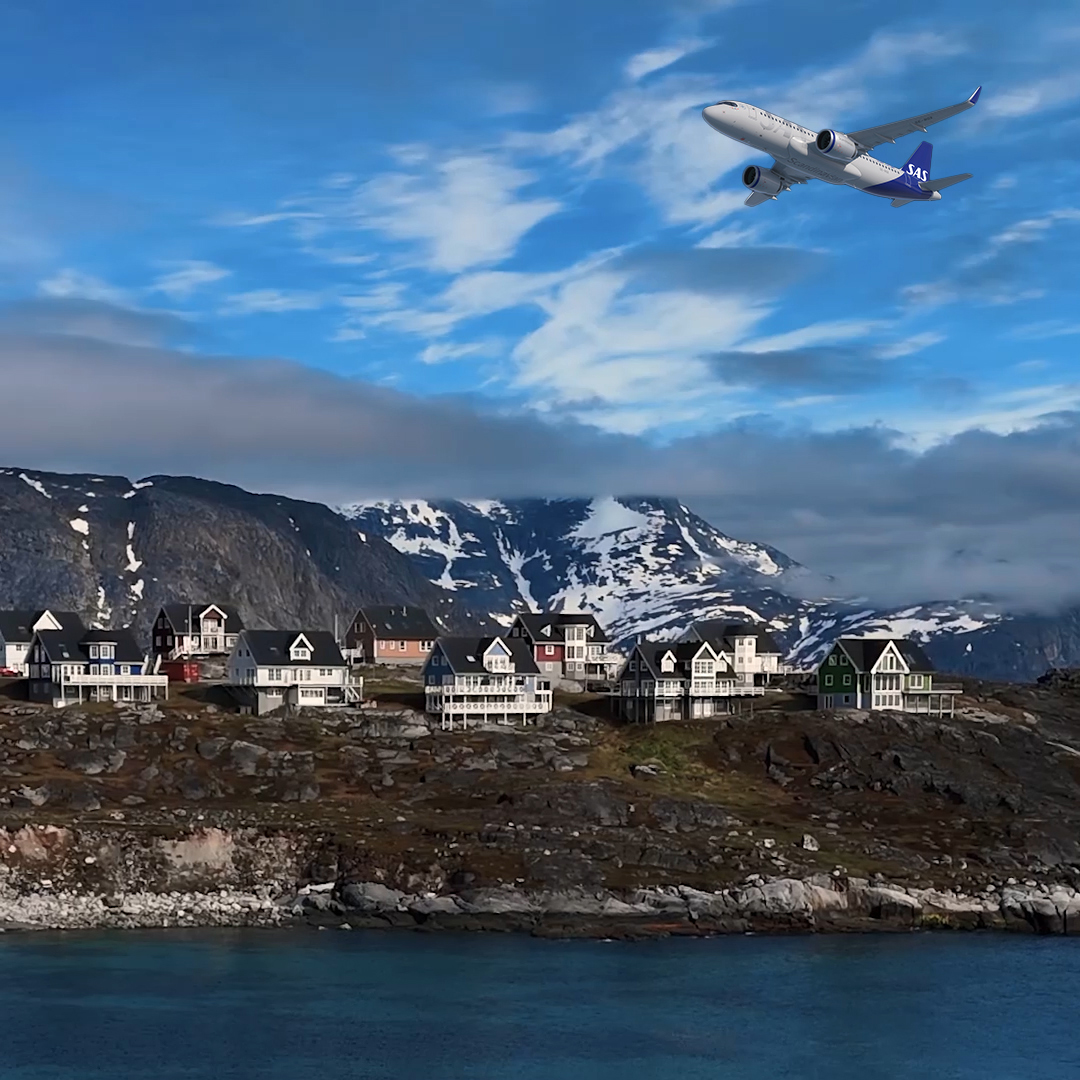 On Friday, a symbolic knot was tied in Copenhagen as our first flight to Nuuk prepared for departure - and completed in Greenland after landing later that day.
