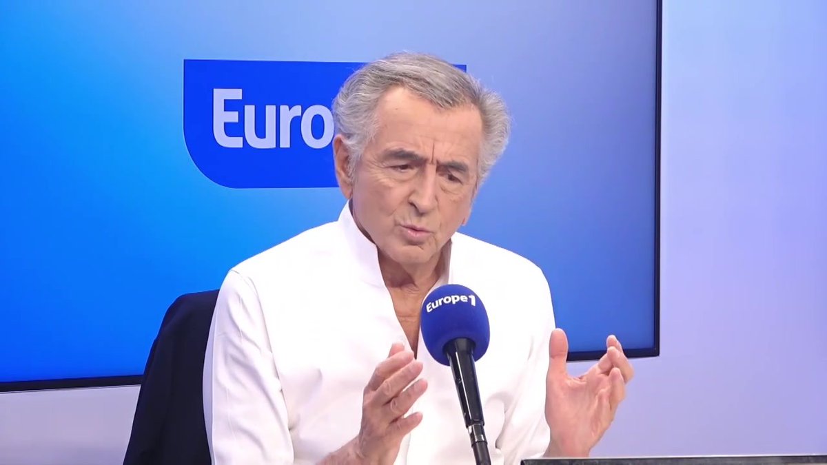 « La façon dont Donald Trump a eu de décréter un cessez-le-feu, comme on siffle la fin d’une récréation, n’était pas à la hauteur de l’événement », déclare Bernard-Henri Lévy écrivain, réalisateur du documentaire « Notre guerre » dans #Europe1SoirWE avec Pascale de La Tour #Europe1