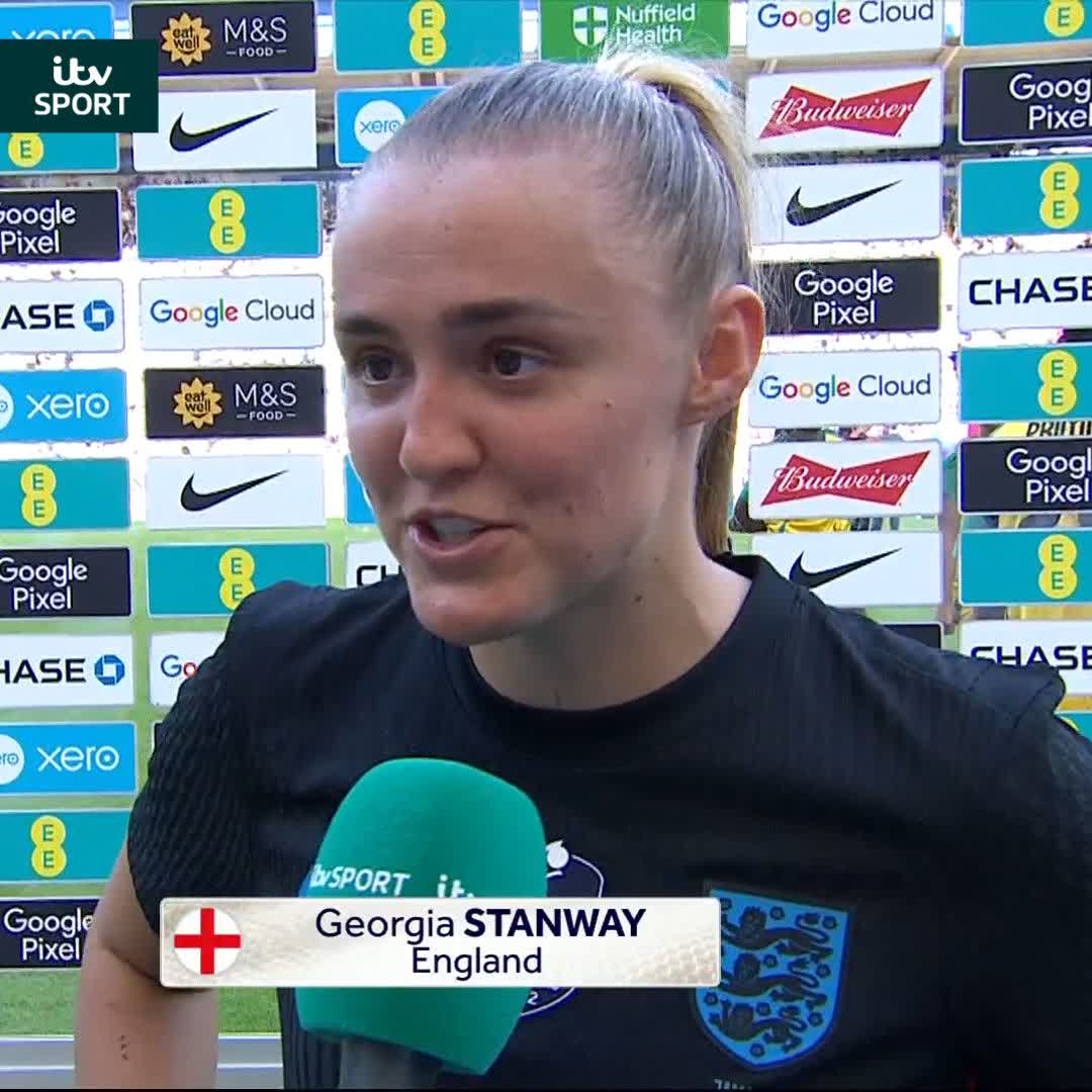 "It didn't expect to be having surgery in January" 🗣 Georgia Stanway on the hard work on her recovery to be fit for the Lionesses at #WEURO2025 #ITVFootball | Katie Shanahan 🎙