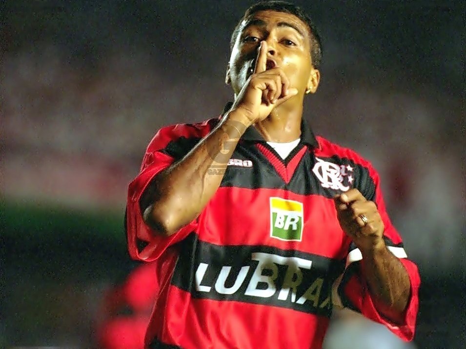 Romario with a great goal in 1999...
