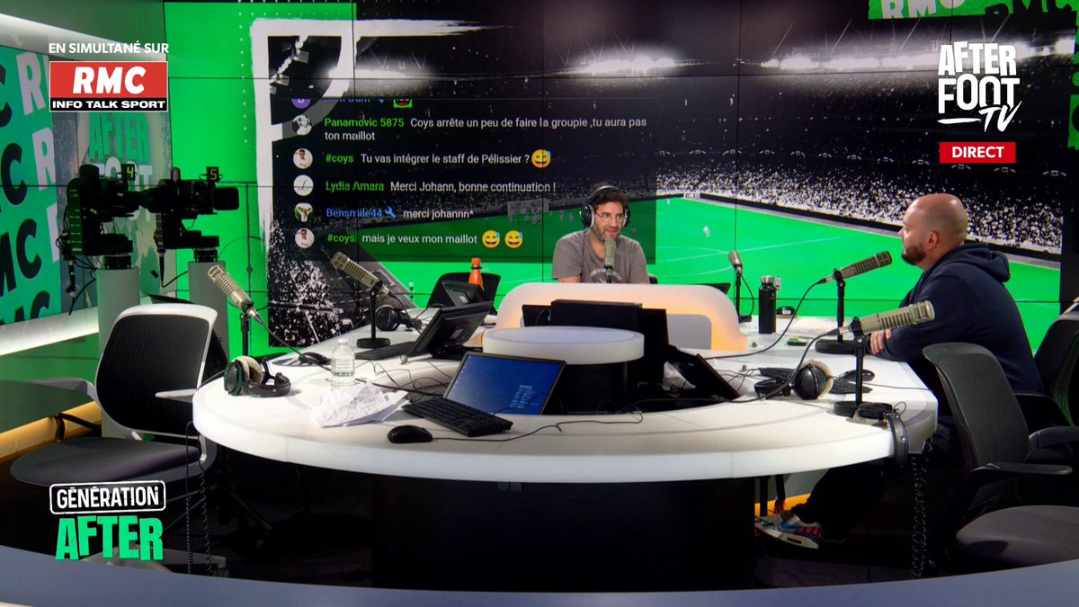 🫶🥹 Moment d'émotion : les adieux de Johann Crochet à l'After Foot.