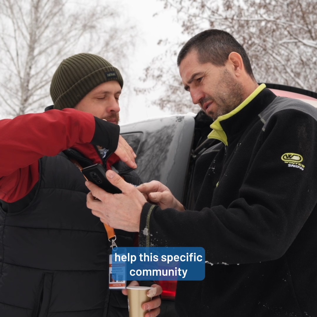 WCK’s Community Outreach Team in Ukraine is committed to supporting the families who need help most. That’s why they spend time in villages building relationships with residents and learning what’s needed to help communities recover and rebuild. #ChefsForUkraine