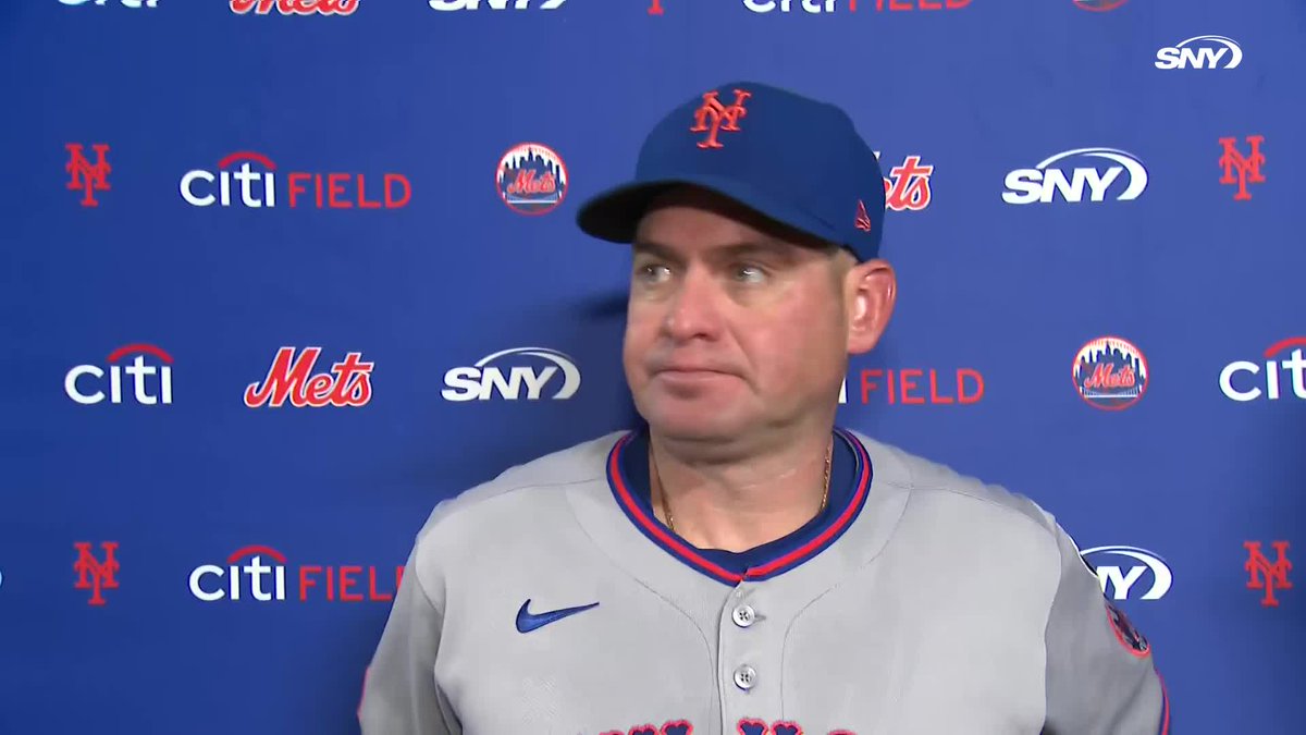 "Couldn't put hitters away" Carlos Mendoza on Frankie Montas' start today: