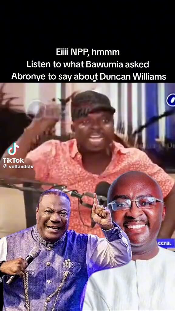 Can Dr. Bawumia and de party leaders be soo weak dat they can’t call Abronye to order ?? 🤔