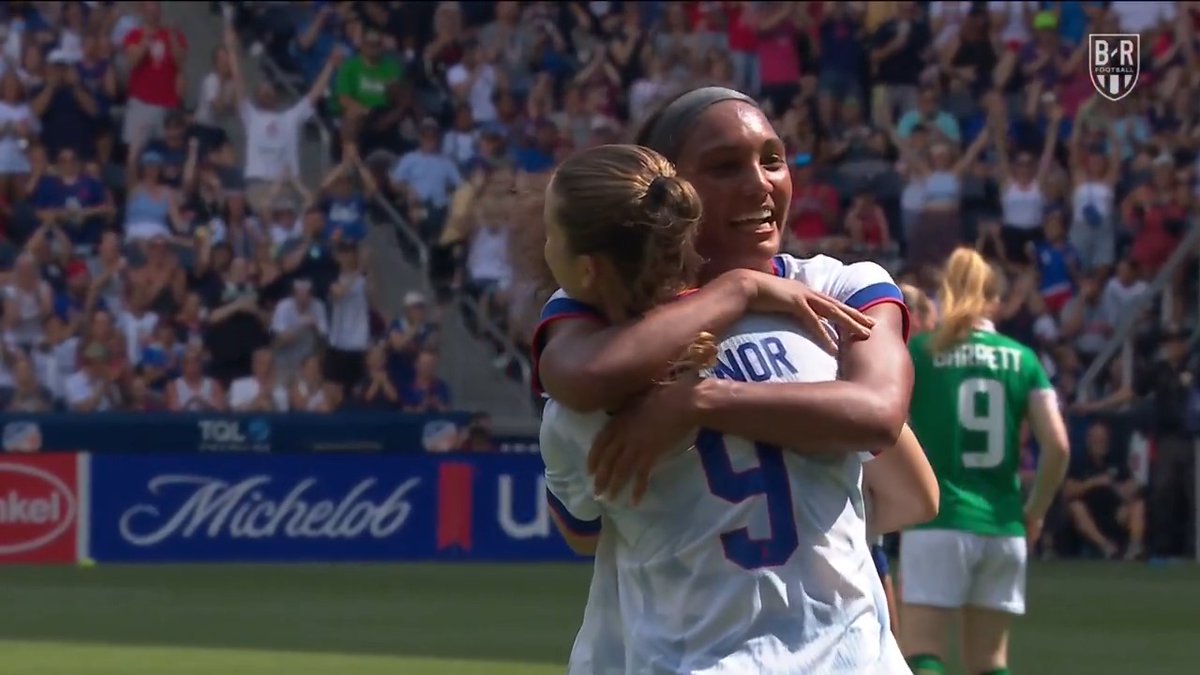 A first USWNT goal for Yazmeen Ryan ⚽