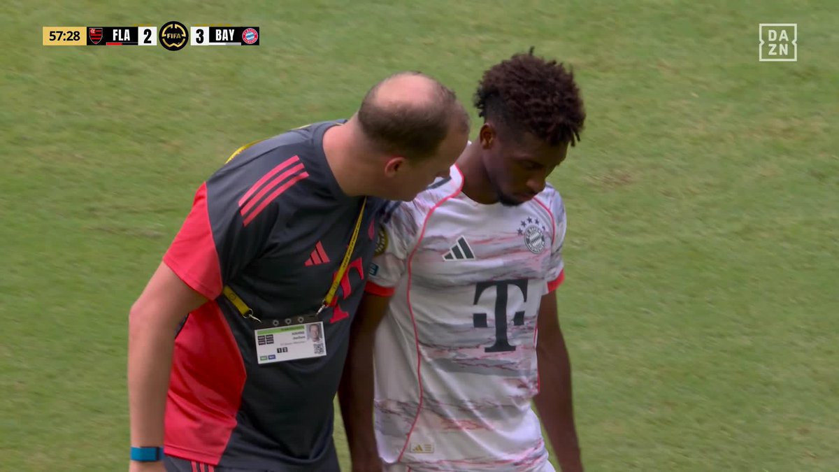 🚨 Kinglsey Coman dévasté de devoir sortir sur BLESSURE contre Flamengo ! 🇫🇷🤕
