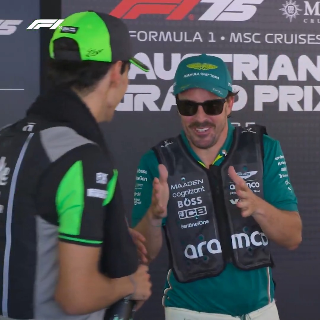He battled hard with one of the all-time greats ๐ Here's what Gabi made of his fight with Fernando ๐ #F1 #AustrianGP