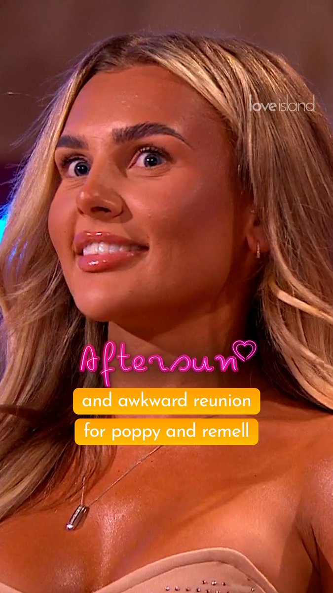 Poppy and Remell say “roll the tapes” and so do we 👀 #LoveIsland