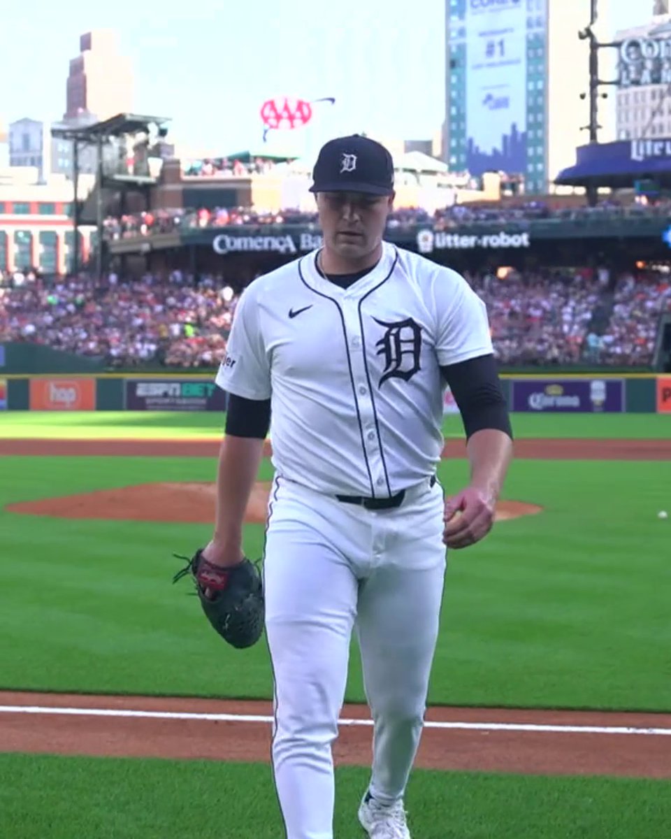Tarik Skubal has 5 strikeouts in the first two innings 😳 Twins-Tigers on ESPN ⚾