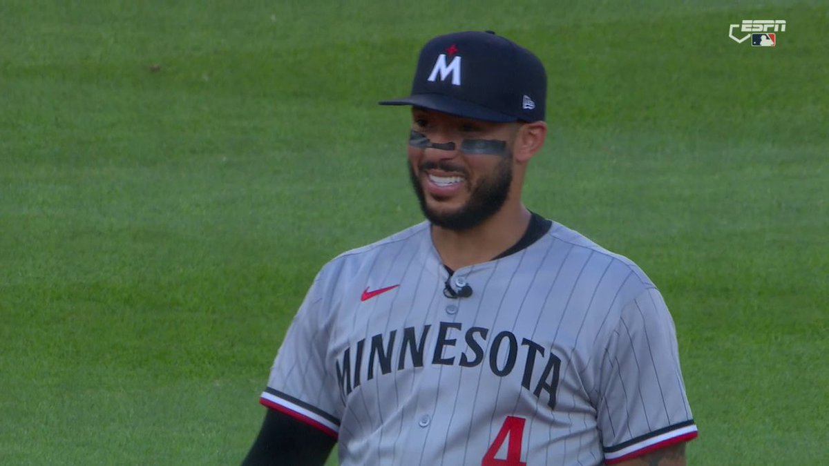 "You should be interviewing Skubal, see if you guys can distract him a little bit." 😂 Carlos Correa has jokes after Tarik Skubal has 8 strikeouts in the first three innings 😅