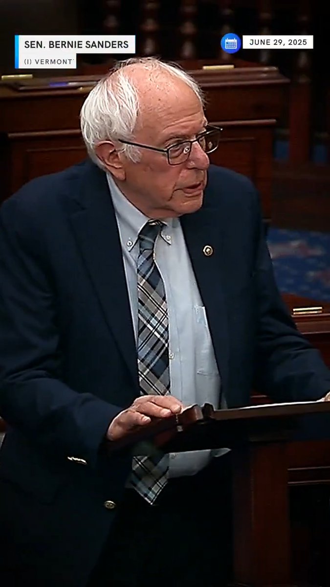 Trump and Senate Republicans’ bill is a death sentence for the working class 16 MILLION people will lose their health insurance—all to give the top 1% a $975 BILLION tax cut Via Sen. Bernie Sanders