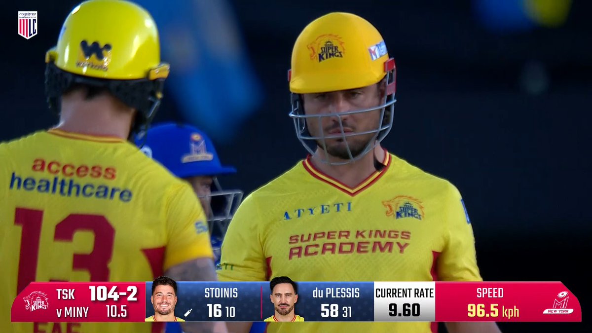 𝐇𝐔𝐋𝐊 unleashed! 💥 #TSKvMINY #WhistleForSuperKings #MLC2025