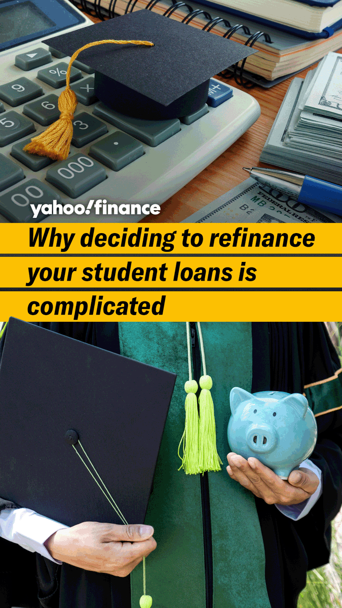 .Andrew Pentis, Bankrate consumer lending analyst, explains why deciding to refinance your student loans is complicated: